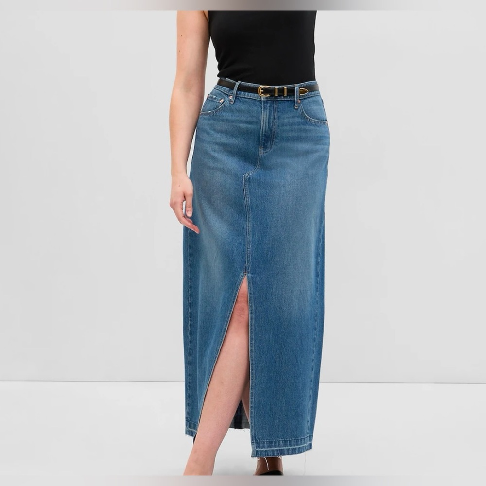 Gap Denim  Maxi Skirt